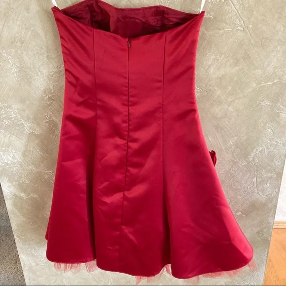 Jessica McClintock for Gunne Sax Vintage Mini Dress - Picture 3 of 6